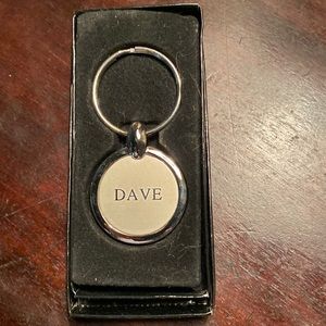 Keychain engraved Dave